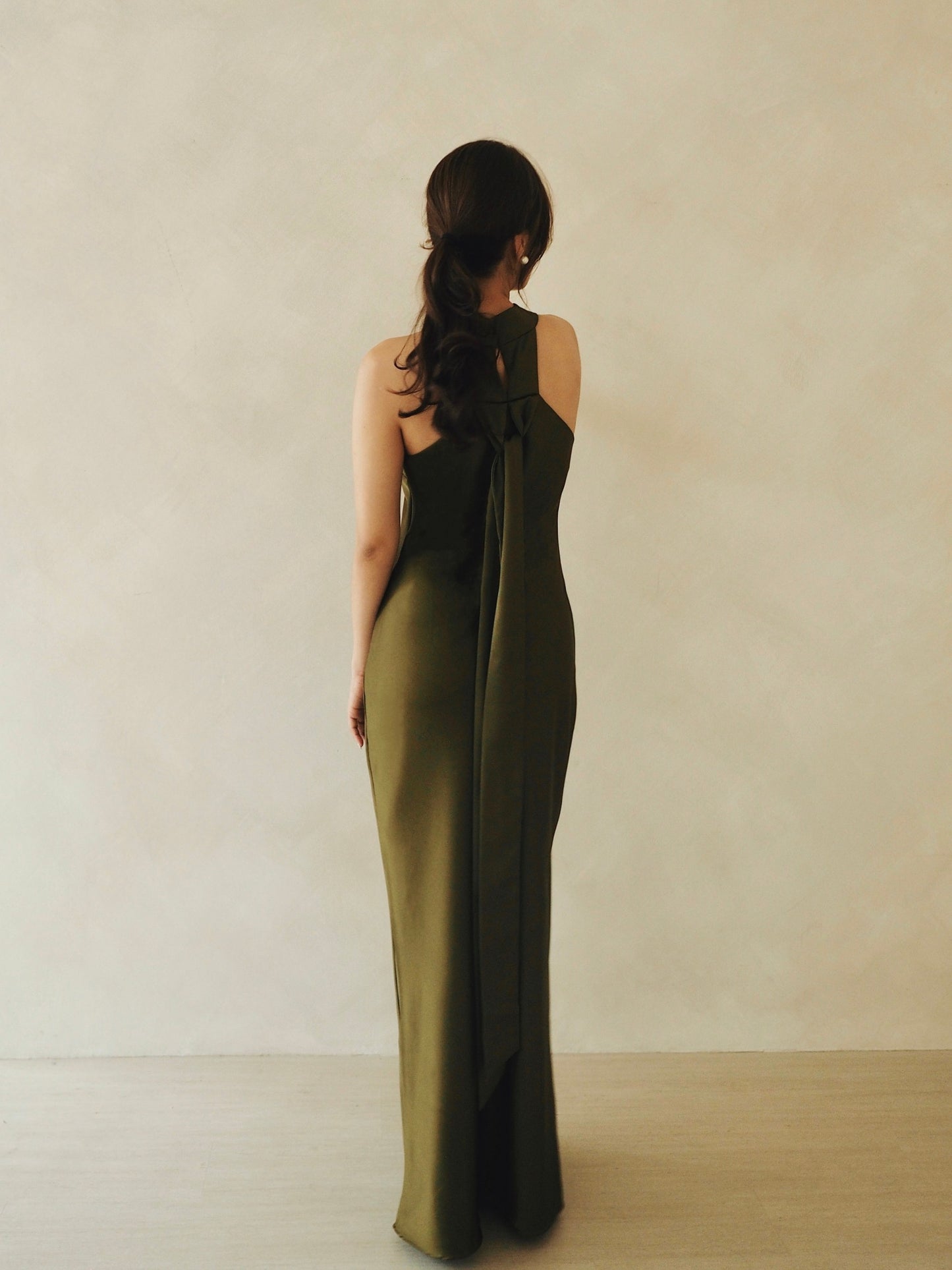 Lucille Dress – Dark Olive