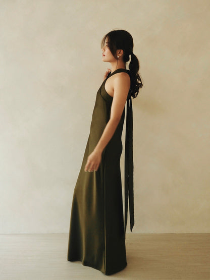 Lucille Dress – Dark Olive